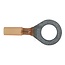 GRANIT Ringverbinder, 25 Stück - 50750252601 | Querschnitt: 0,5 - 1,5 mm² | Ösenloch-Ø: 4 mm | Farbe: rot | Ausführung: • teilisoliert | DIN/ISO: 46234 | Temperaturbereich: -55 bis +125 °C