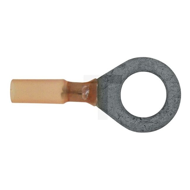 GRANIT Ring connectors, 25 pcs - 50750252602 | Cross section: 0,5 - 1,5 mm² | Eyelet hole Ø: 5 mm | Colour: Red | Version: • Part insulated | DIN/ISO: 46234 | Temperature range: -55 to +125 °C