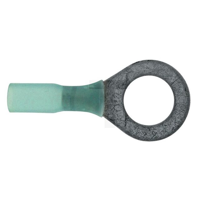 GRANIT Ring connectors, 25 pcs - 50750252607 | Cross section: 1,5 - 2,5 mm² | Eyelet hole Ø: 5 mm | Colour: Blue | Version: • Part insulated | DIN/ISO: 46234 | Temperature range: -55 to +125 °C