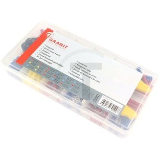 GRANIT Krimpset met krimptang - 175-delige set