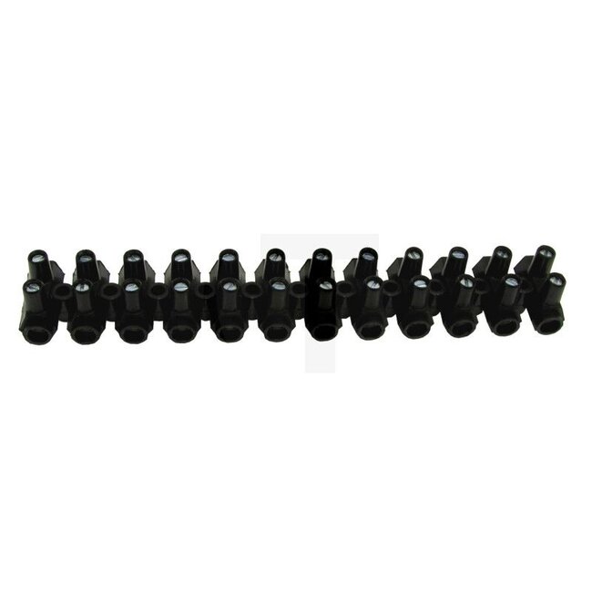 GRANIT Terminal strip - 50750291023 | Cross section: 16 mm² | Number of pins: 12 | Plug: Schraubkontakt | Colour: Black