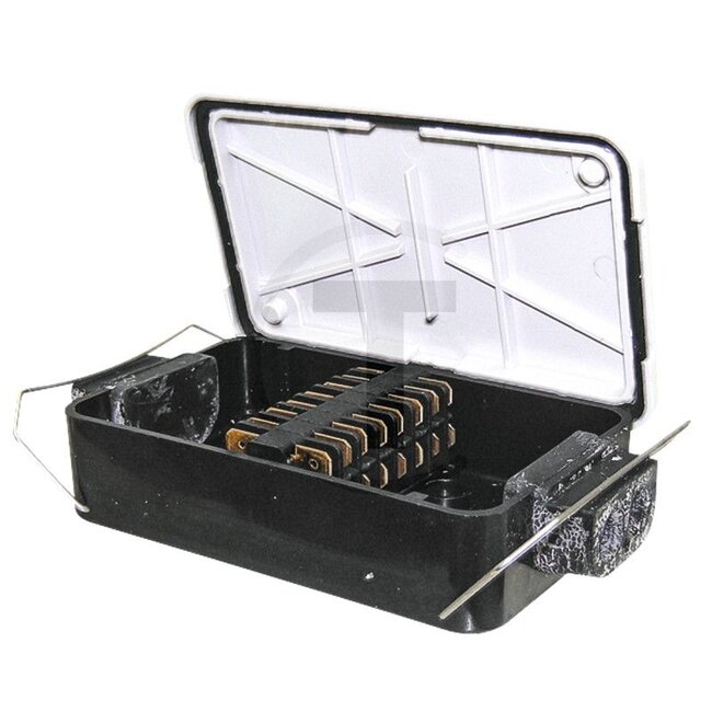 Verdeeldoos 16-polig vlakstekkeraansluiting 120 x 87 x 36 mm, IP 6K | 8KV002145-031