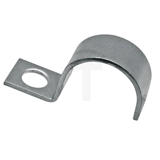 GRANIT Kabelklemmen, 50 stuks - 50750265612 | Klembereik: 12 mm | Borings-Ø: 5,8 mm | Breedte: 12 mm | Lengte: 30,5 mm | Materiaal: Staal | Oppervlakte: verzinkt