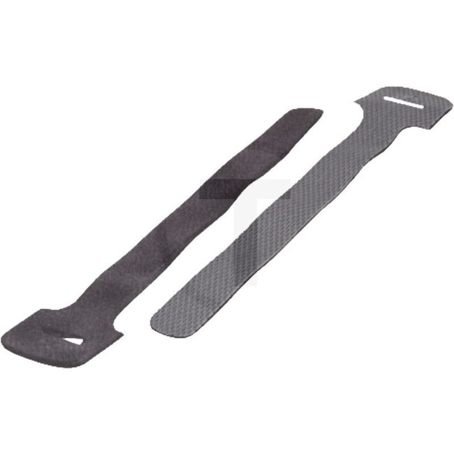 GRANIT Cable tie with hook and loop fastener, 100 pcs - 50099203, 31.711.SCHWARZ | Colour: Black | Width: 13 mm | Length: 250 mm | PP: 100 | Temperature range: -20 to +75 °C