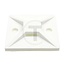 GRANIT Sokkel, type MB 5A zelfklevend, 50 stuks - 5075026572030828 | voor kabelbandbreedtes: 2,5 - 7,8 mm | A: 38 mm | B: 38 mm | C: 6,4 mm