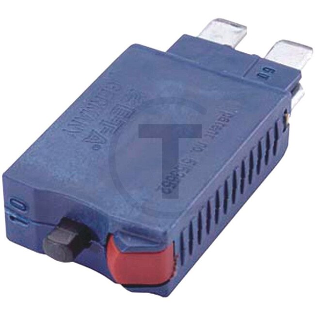 HELLA Circuit breaker, standard 28 V max. / 10 A - Red - With manual release - Type: Standard - 8JS174326021