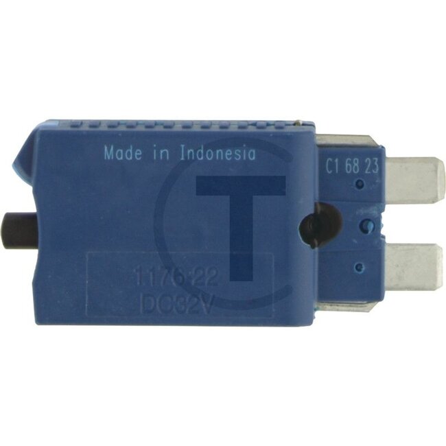 GRANIT Sicherungsautomat, Standard 48 V max. / 15 A | blau | manuell - 50750295924, 8JS174326-031 | Bauart: Standard | Spannung: 48 V | Nennstrom: 15 A | Farbe: blau | DIN/ISO: 72581/3C | Zusatzinformationen: Betriebsart: manuell (Handbetätigung) <br>Version: fa