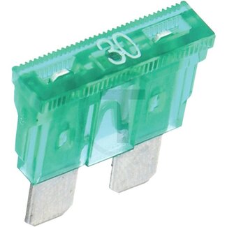 GRANIT Blade fuses, standard, with warning indi 32 V max. / 30 A | green | VPE 10, 10 pcs