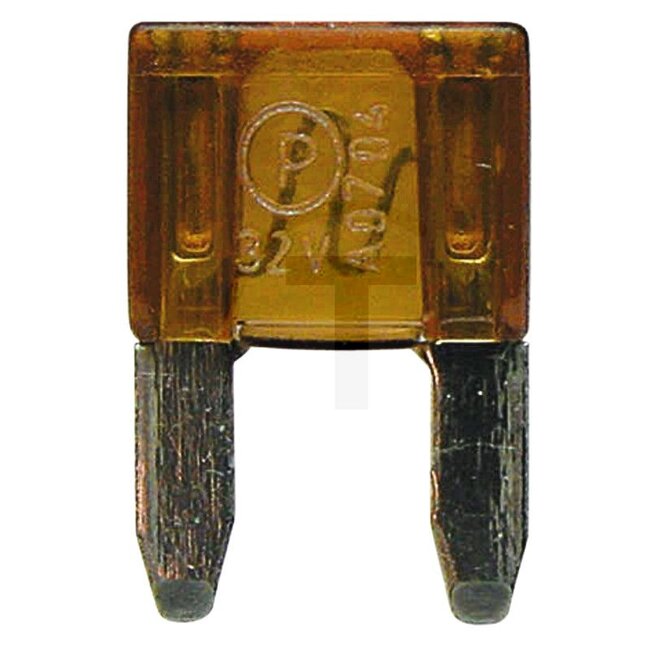 GRANIT Flat plug-in fuses, Mini 32 V max. / 5 A | light brown | VPE 10, 10 pcs - 50750295575 | Type: Mini | Voltage: 32 V | Nominal current: 5 A | Colour: light brown | Contents: 10x 5A