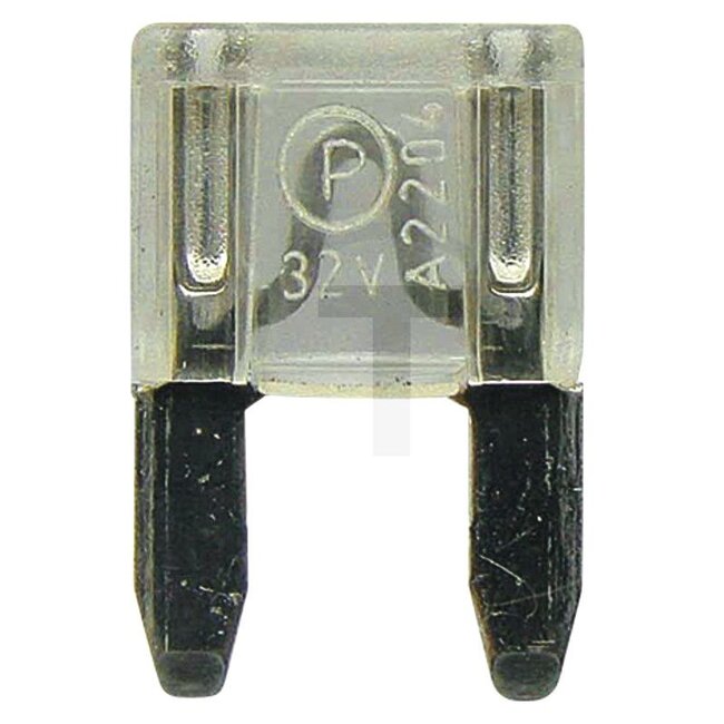 GRANIT Flat plug-in fuses, Mini 32 V max. / 25 A | white | VPE 50, 50 pcs - 50750295780, 20300054 | Type: Mini | Voltage: 32 V | Nominal current: 25 A | Colour: White | Contents: 50x 25A