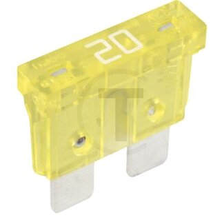 BOSCH Blade fuses, Maxi 32 V max. / 20 A | Yellow | Pack of 5, 5 pcs