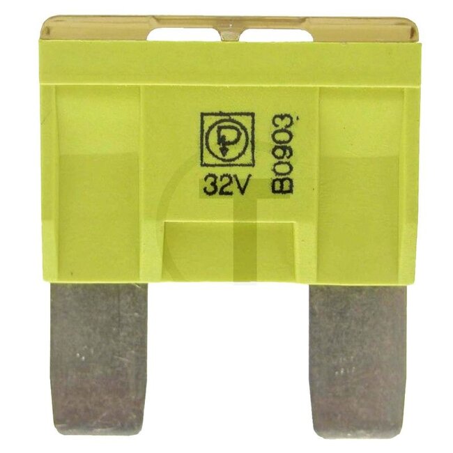 GRANIT Steekzekering maxi 32 V, 20 A, oranje - 10 stuks