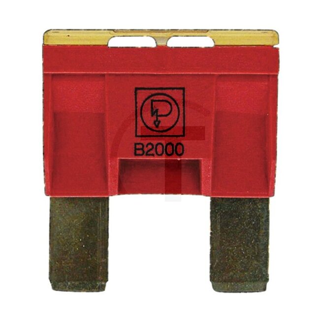 GRANIT Blade fuse maxi 32 V, 50 A, red - 10 pieces
