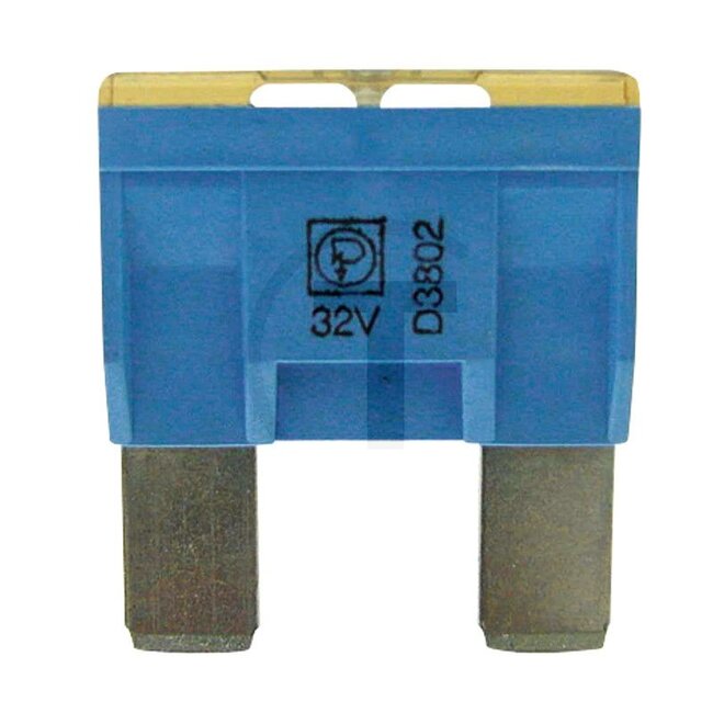 GRANIT Flat plug-in fuses, Maxi 32 V max. / 60 A | blue | VPE 10, 10 pcs - 50750295546, 7916040054 | Type: Maxi | Voltage: 32 V | Nominal current: 60 A | Colour: Blue | DIN/ISO: 72581/3E, SAEJ1888 | Contents: 10x 60A