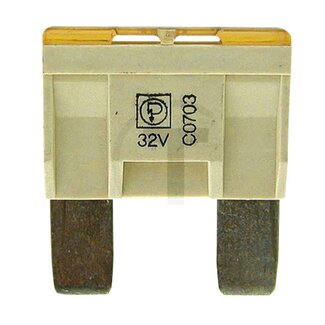 GRANIT Flat plug-in fuses, Maxi 32 V max. / 80 A | natural | VPE 10, 10 pcs