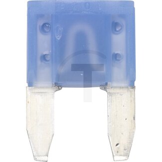 HELLA Blade fuse mini 32 V, 15 A, blue - 50 pieces