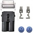 HELLA Fuse holder - 4558JD 743709001, 8JD743709001 | Version: • Power rating at 12 V: 20 - 80 A | Power rating max. 12 V: 20-80A | Hole Ø: 4.3 mm | To fit: Blade fuses | Cross section: 6 - 10 mm²