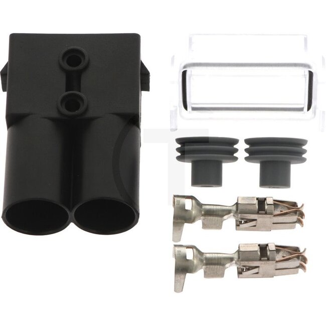 HELLA Fuse holder - 4558JD 743709001, 8JD743709001 | Version: • Power rating at 12 V: 20 - 80 A | Power rating max. 12 V: 20-80A | Hole Ø: 4.3 mm | To fit: Blade fuses | Cross section: 6 - 10 mm²