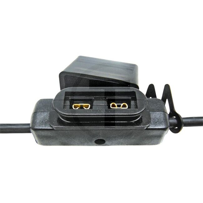 GRANIT Sicherungshalter - 50750390237, 8JD743557-111 | Ausführung: für MAXI-Flachstecksicherungen | Farbe: schwarz | passend für: Flachstecksicherungen | Querschnitt: 13,3 mm² | Spannung: bis 32 V | Ampere: bis 60 | Zusatzinformationen: • mit Anschlussleitung |