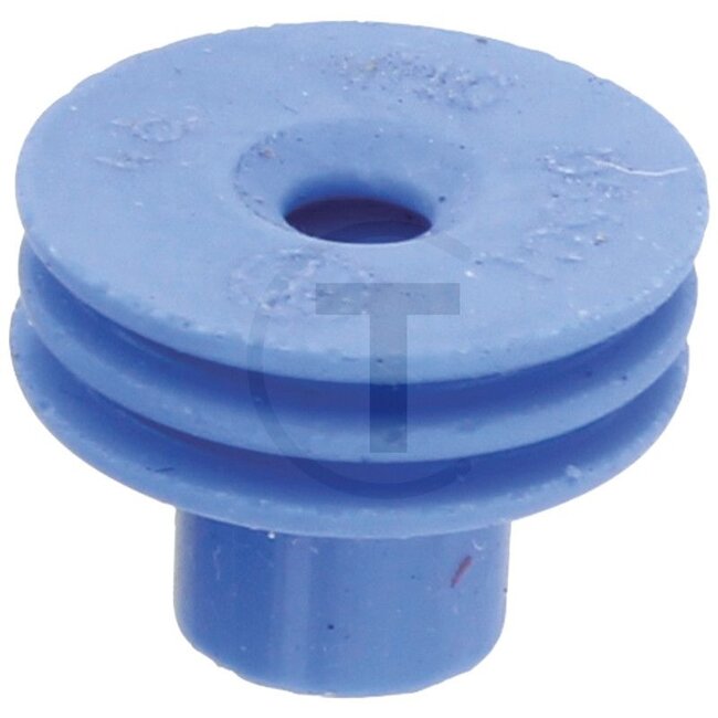 GRANIT Kabelafdichting - 50750282046, 9GD863961-012 | Uitvoering: Doorsnede: 2,5 - 6 mm², Ø: 20 mm | Kleur: blauw | Binnen-Ø: 3,1 mm | Lengte: 15 mm | Materiaal: MVQ (siliconenrubber) | Passend voor: AMP Tyco ELA 20  | AMP Tyco MPT | Doorsnede: 2,5 - 6,0 mm² | D