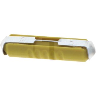 GRANIT Sicherung 5 A gelb, 25 mm, Ø 6 mm, 32 V - 100 Stück