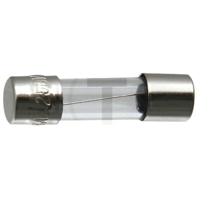 GRANIT Glass fuse soldered 20 x 5 mm, 8 A - 10 pieces