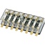 HELLA Fuse box 8-pin - 4558JD 002290141, 8JD002290141 | Version: Flat plug connector at the side, left and right, transparent cover, with 8 amp fuse L 120 x W 68 x H 35 mm | Connection: Flat plug | To fit: Flat plug | Number of pins: 8