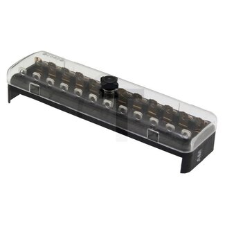 Cobo Sicherungsdose 12-polig Flachsicherungsanschluss, 174 x 50 x 34,5 mm