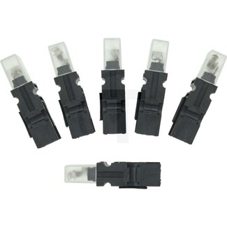 HELLA Fuse holder - 6 pcs - Version: - with contacts - rated current: 30 A