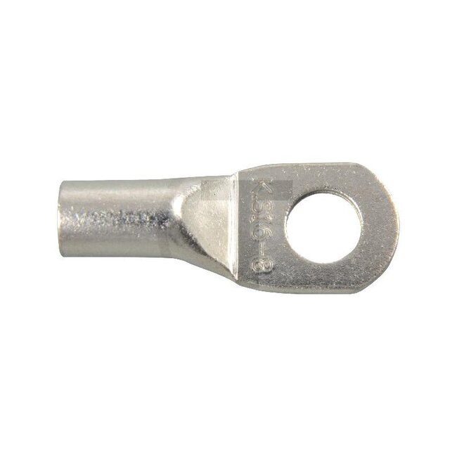 GRANIT Ringverbinder M8 für Kabel-Ø von 16,0 mm²; 25 Stück - 5070010917 | Breite: 15,0 mm | Innen-Ø: 5,5 mm | Länge: 37,5 mm | Länge x Breite: 37,5 x 15,0 mm | Leitungsquerschnitt: 16,0 mm² | Lochkreis-Ø: 8,4 (M8) mm | Material: Kupfer, verzinnt | Materialstärke
