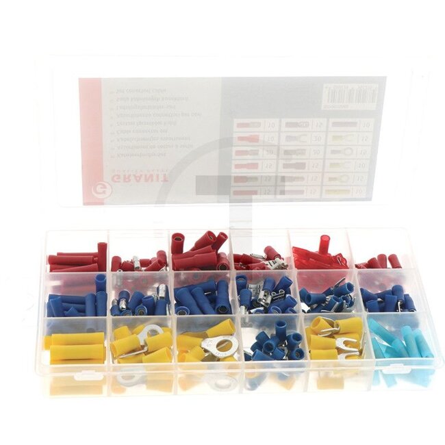 GRANIT Cable connector assortment 260 pcs. - 5070010962 | Contents: 260 parts | Version: 260 pcs.