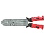 KS Tools Multifunction crimping tool - 7881151231, Referentienr.: 115.1231 | Version: With shear function;, 2-component handles | Description: • For professional cable cutting and stripping of wires from 0.75 - 6.0 mm², • For crimping cable lugs and connectors fro