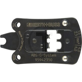 GRANIT Crimping pliers insert wire pin sleeve and bullet receptacle 1,5 - 6 mm²