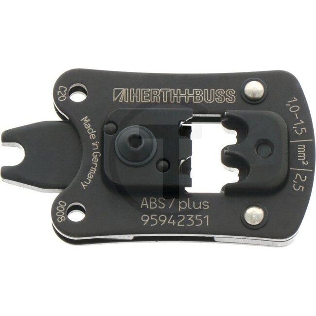 GRANIT Crimping tool insert wire pin sleeve, bullet receptacle 1 - 2,5 mm²