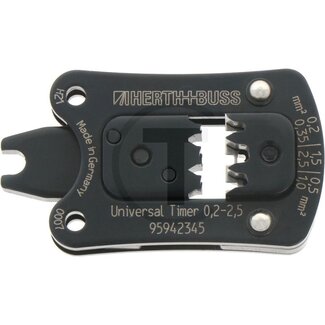 GRANIT Einsätze Crimpzange Flachstecker 0,2 - 0,35 mm², 1,5 - 2,5 mm² Amp Tyco