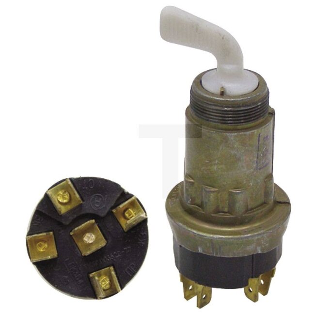 GRANIT Ignition start switch With key - 700VK353, VK353 | Version: Blade terminal connection (old version)