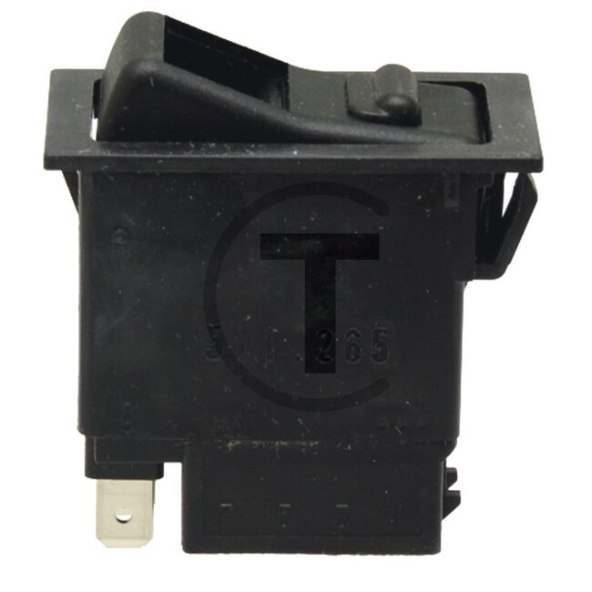 GRANIT Tuimelschakelaar front aftakas - 50702155, 1964649C1, 236582A1, 194108A1, I1964649C1 | Uitvoering: Inbouw: Dashboard