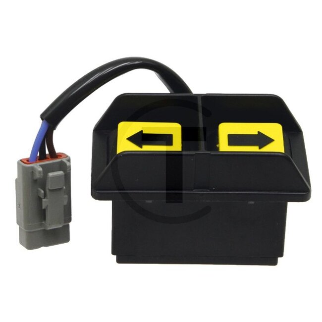 GRANIT Rocker switch Lifting unit operation - 50702176, 86627351, 353062A1, 84320254, I86627351 | Version: (Rear operation) lifting and lowering, For adjustable upper sieve on combine