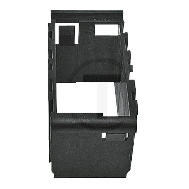 HELLA Tussenstuk zwart - 4558HG 716735001, 0009644537, 8HG716735-001, 8HG 716 735-001, 28305800, 05003535, 07074834 | Uitvoering: Dit montagepaneel kan naar wens worden aangevuld met extra afstandhouders | Plaats: mitte