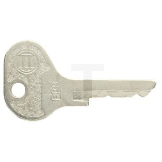 BOSCH Replacement key Plastic-coated, black - Version: Locking no. E80