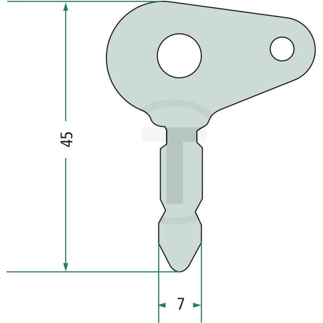 Cobo Ersatzschlüssel Universal - 22714121400, 5170782, 47126500, 1021305, 340480482, 44900845, 47126499, 47725842, 5112713, 81806741, 81825872, 82003265, 82991100, 83959712, 9955992, C5NN11603B, D1NN11603B, D5NN11603A, E7NN11603AA | Ausführung: passend für div