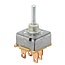 GRANIT Rotary switch fan, without knob, 5 connections