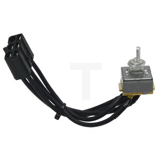 GRANIT Drehschalter Lüfter, ohne Drehknopf, mit Kabel und Stecker