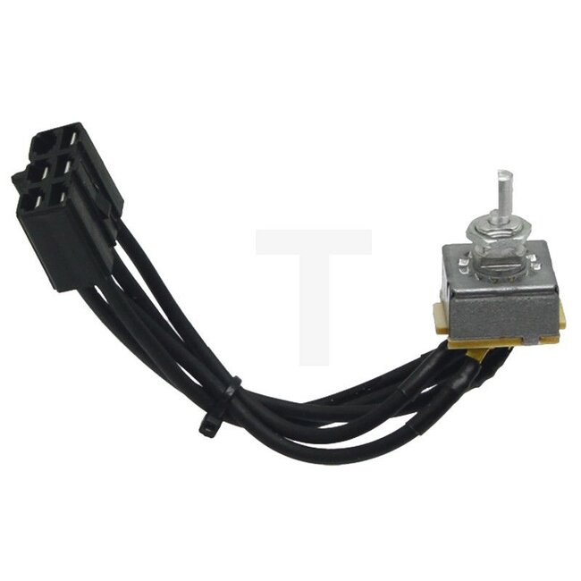 GRANIT Rotary switch Without knob - 50702210, 92100C2, 92100C1, I92100C2 | Version: For blower, With cable and connecting plug