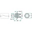 HELLA Push button switch Black button - 4556JF 001571041, 060509204, 6JF001571-041, 6JF 001 571-041, AL17684, AL17355, AT27731, 5127282, X830240020000, 0009730808 | Version: For engine start and horn, moisture-proof push button, 2 blade terminals 6.3 mm, black