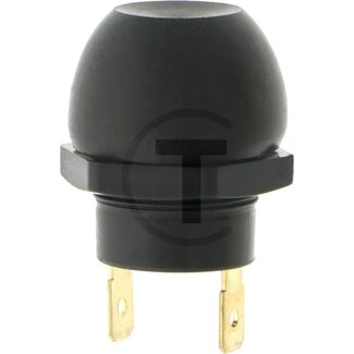 GRANIT Drukknopschakelaar starten motor grijs, 40 A, 2 vlakstekkers 6,3 mm
