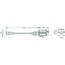 HELLA Lenkstockschalter gerade, 115 mm, Verschleißsensor, Hupe, Blinklicht | 1500137C2, 3234431R91, 3234431R92, 221352A1, 1964640C2, 6BA001539-047