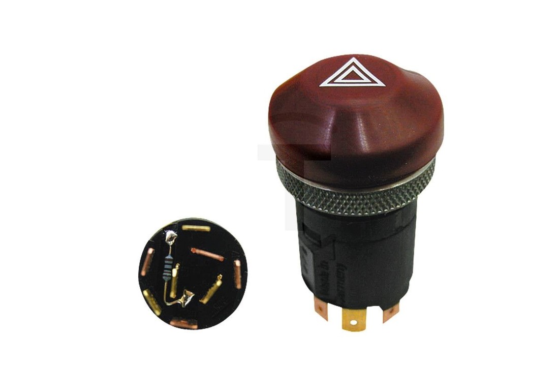 Push button switch Hazard warning lights Hella 6HF003916031