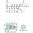 HELLA Push button switch hazard lights 12 V, button red, 9 blade terminals 6,3 mm | 5122659, 6HF003916-031