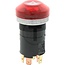HELLA Push button switch Hazard warning lights - 4556HF 003916011, 5122659, 5126705, 6HF003916-011, 6HF 003 916-011 | Version: Push button operation, With bulb, red button with warning symbol, black grained plastic holder, without holder for mounting in the das